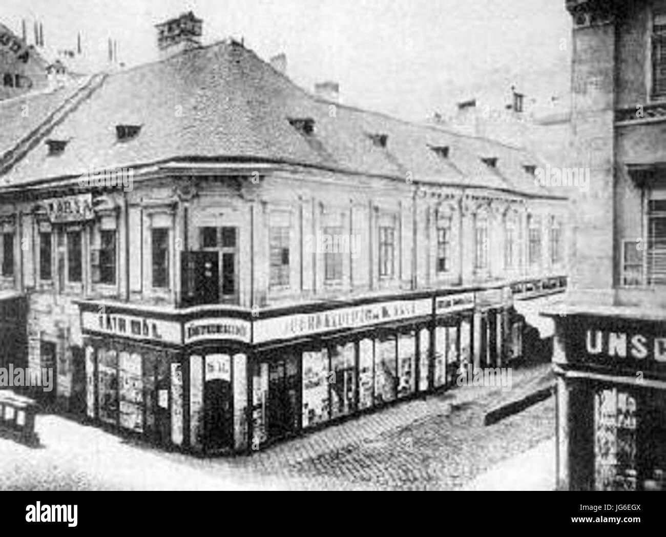 Ráth Mór könyvkereskedése Stockfoto