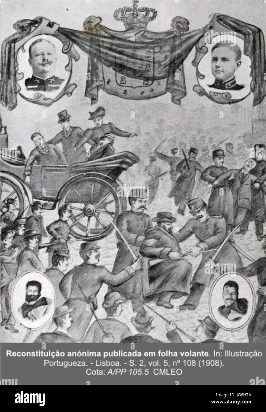 Regicídio (Anónimo) Stockfoto