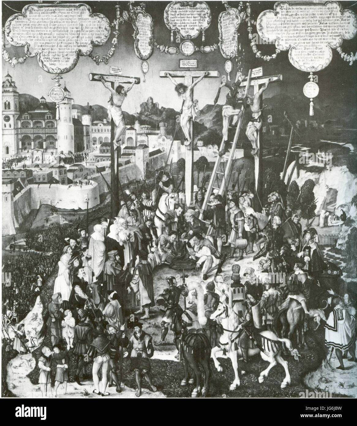 Renaissance C5 Füllmaurer Mömpelgarder Altar Stockfoto