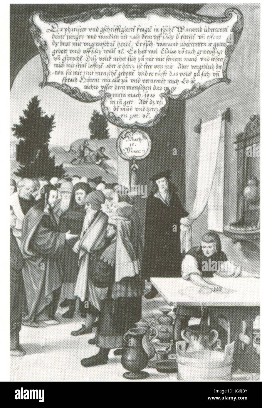 Renaissance C14A-2 Füllmaurer Mömpelgarder Altar13 Stockfoto