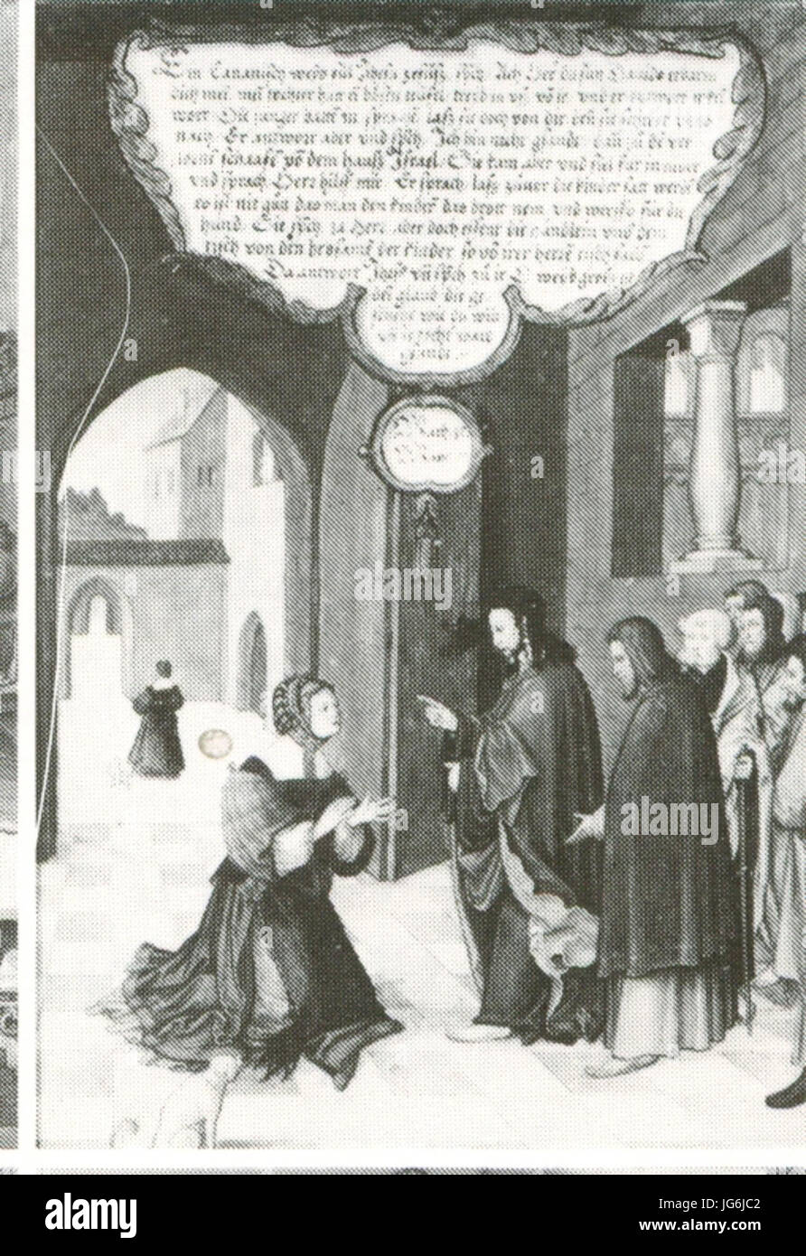 Renaissance C14A-2 Füllmaurer Mömpelgarder Altar14 Stockfoto