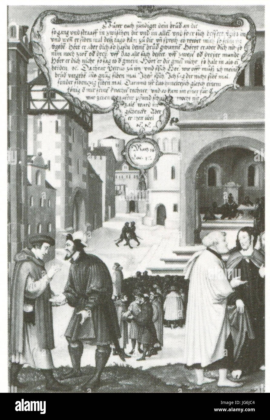 Renaissance C14A-2 Füllmaurer Mömpelgarder Altar16 Stockfoto