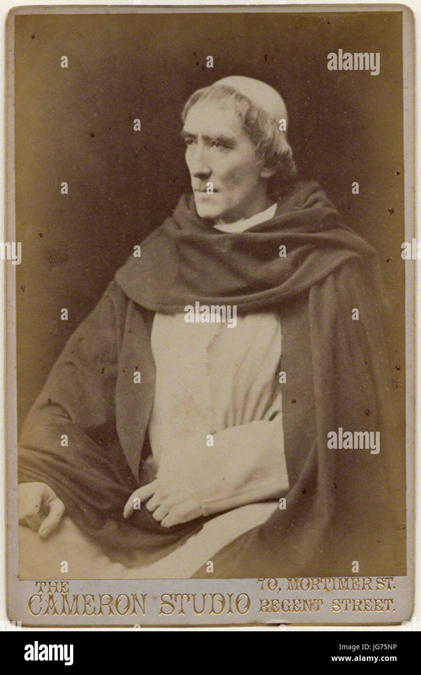 Sir Henry Irving als Thomas À Beckett in "Becket" von Henry Herschel Heu Cameron (2) Stockfoto