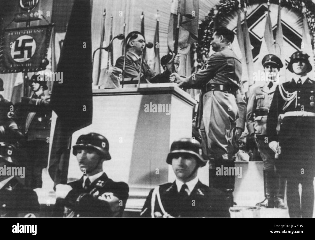 Sloučení SdP ein NSDAP Stockfoto