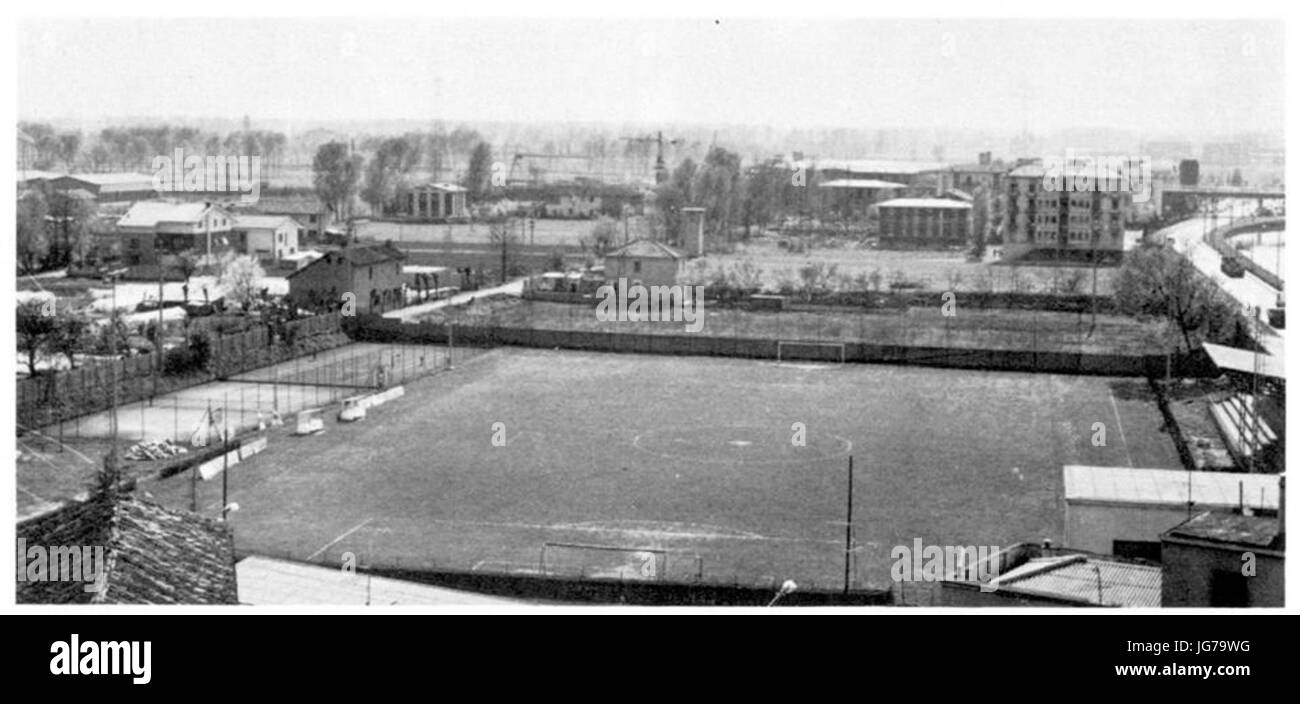 Stadio Comunale Città di Gorgonzola Stockfoto