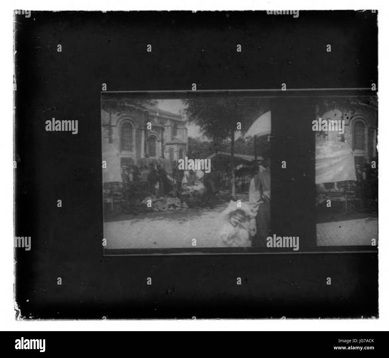 Marché Aux Puces Saint-Sernin - 51Fi117 - Fonds Trutat Stockfoto