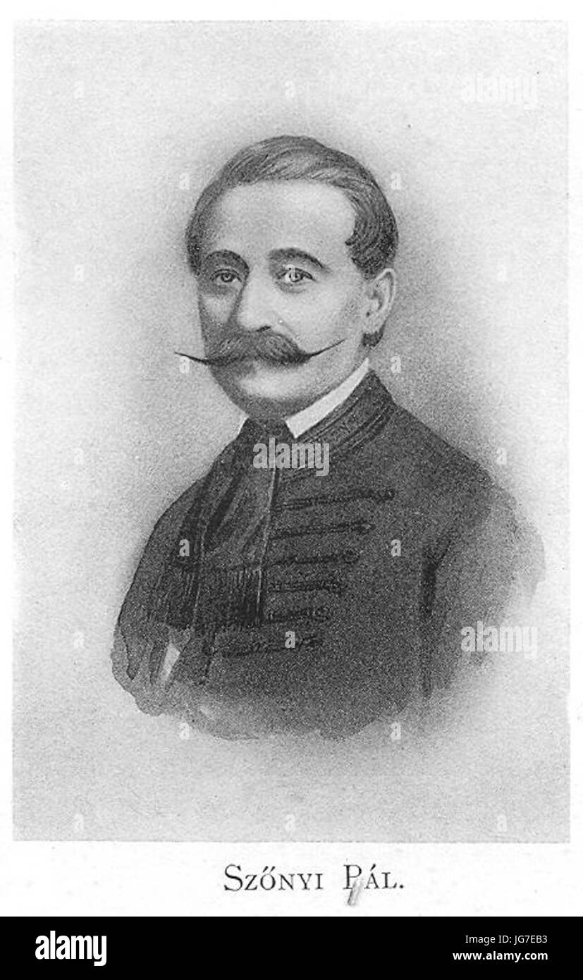 Szőnyi Pál Stockfoto
