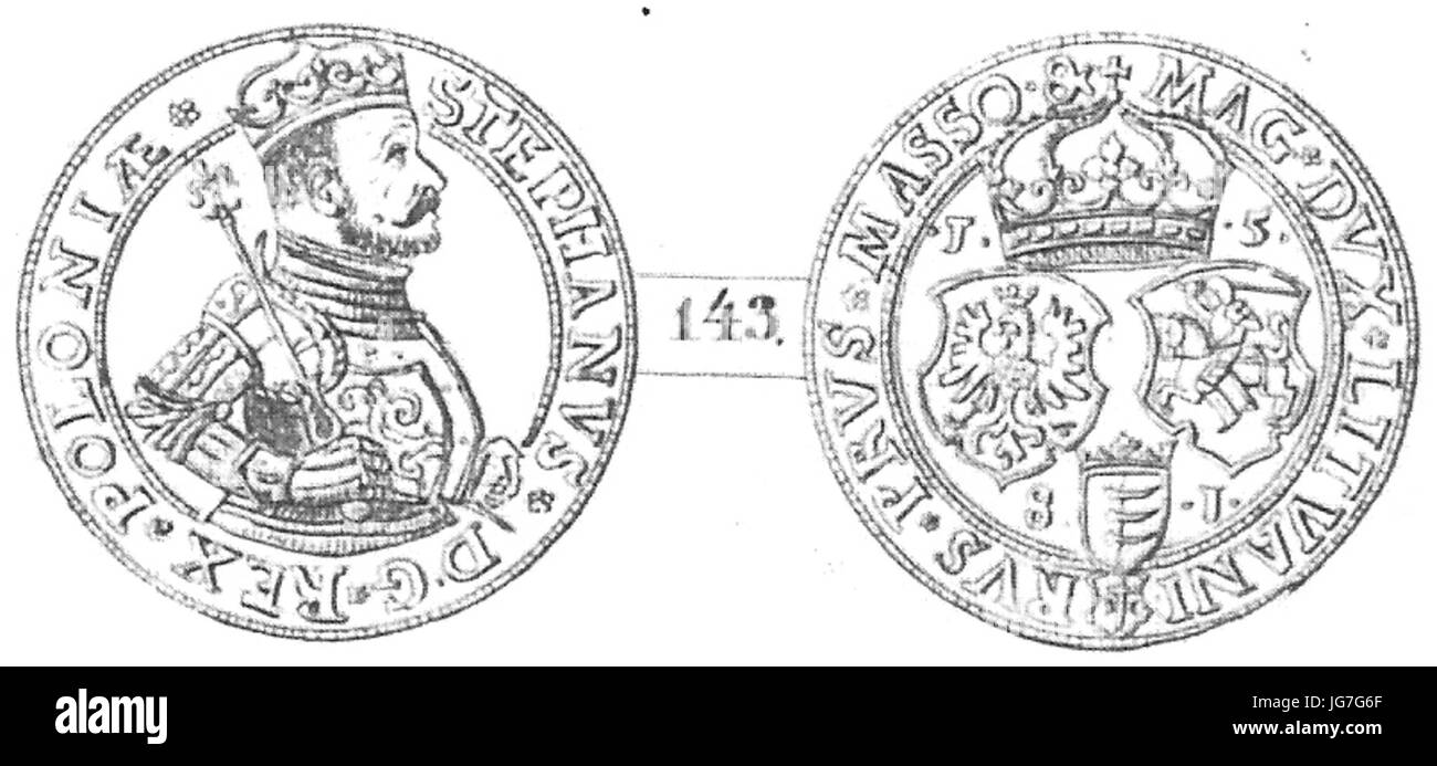 Talarer Batory 1-5 -8-1 Orzeł Pogon Wilcze Kły Przegonia Stockfoto