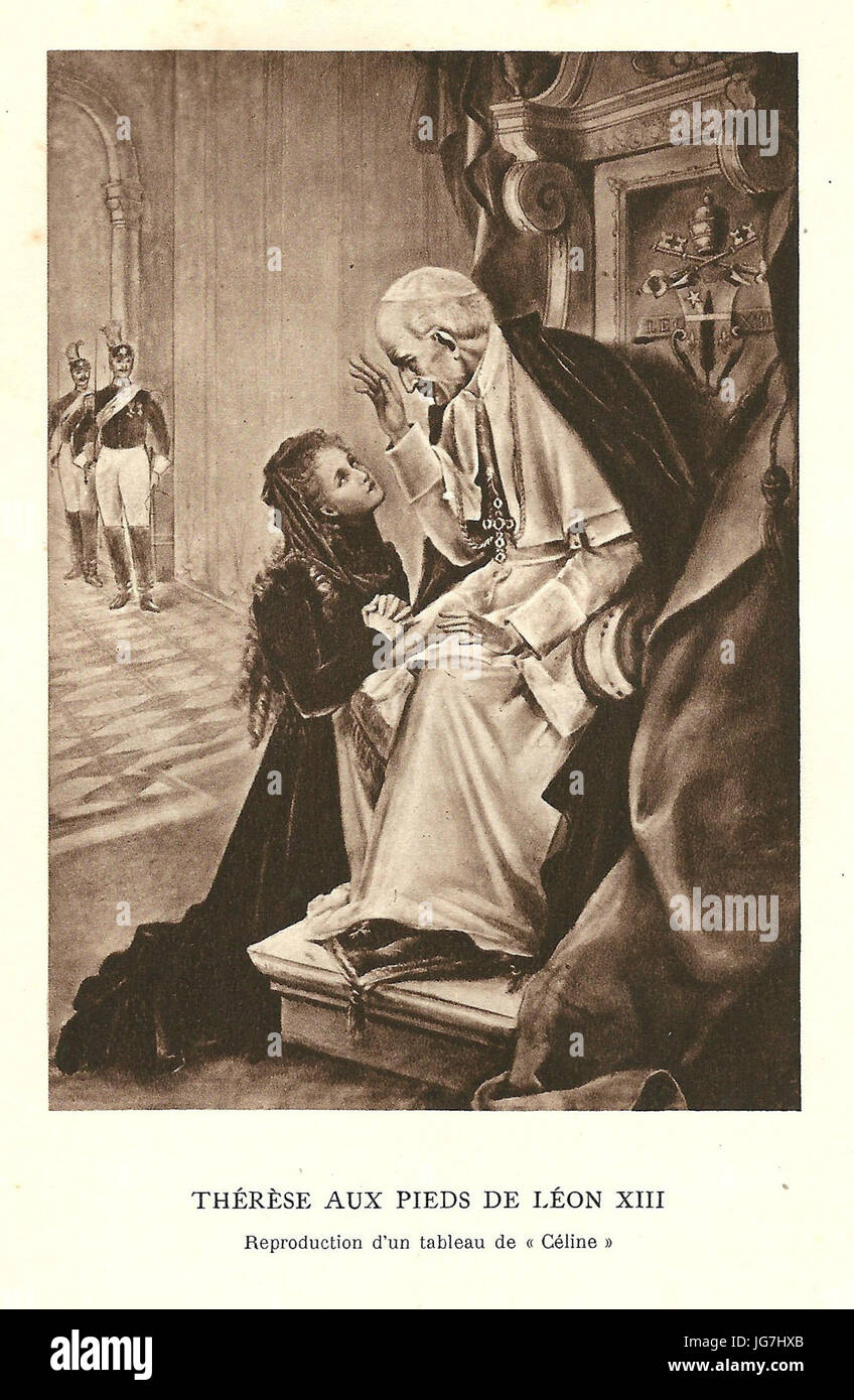 Thérèse Martin-Histoire d ' une Âme-A11 Stockfoto