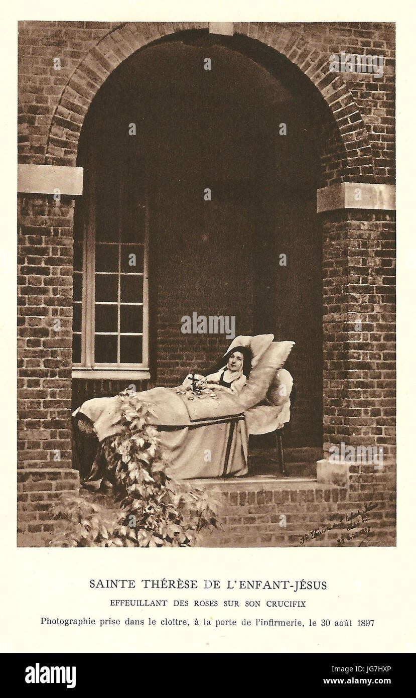 Thérèse Martin-Histoire d ' une Âme-A21 Stockfoto