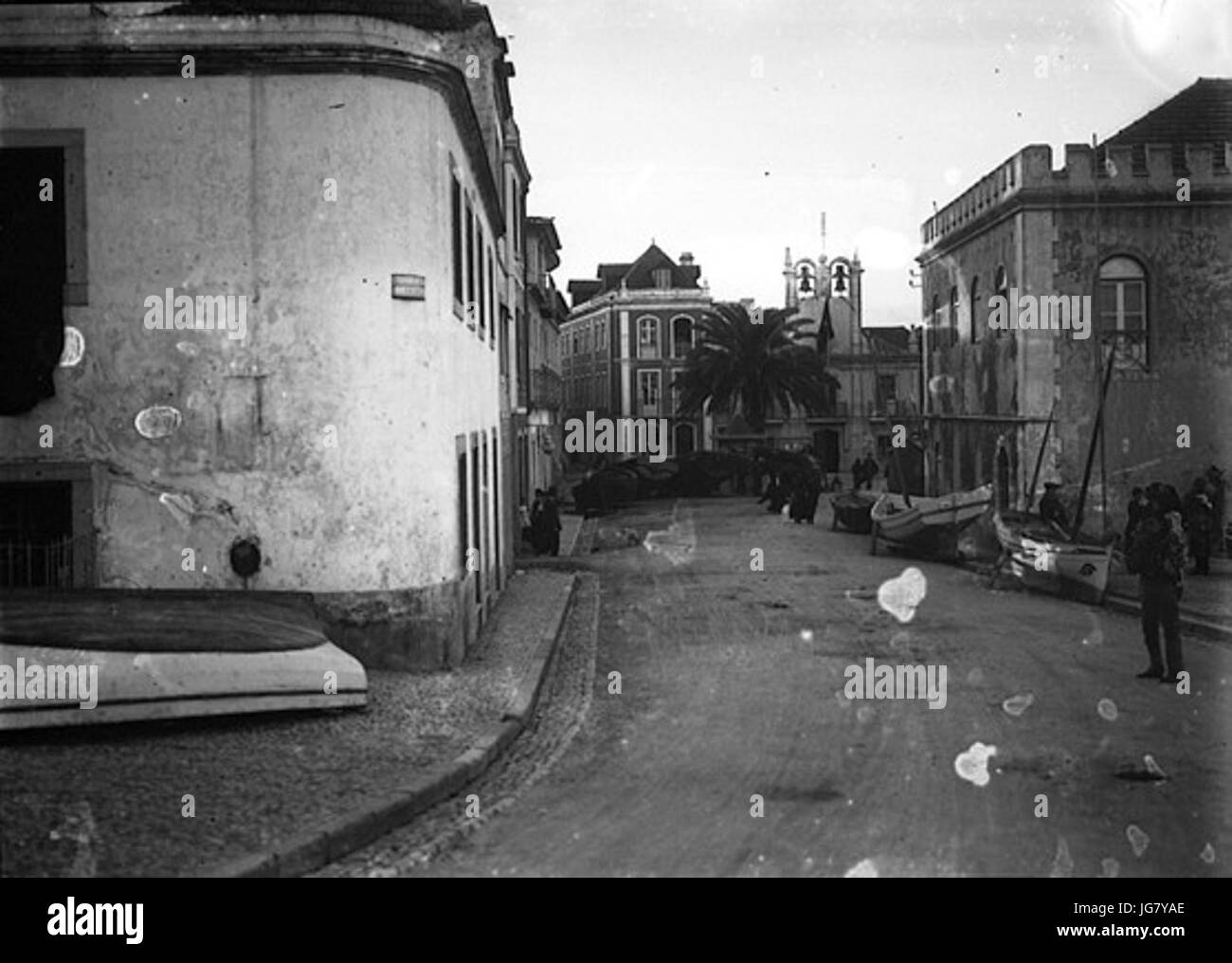 Un Coin de Cascaes 28loin29 Stockfoto