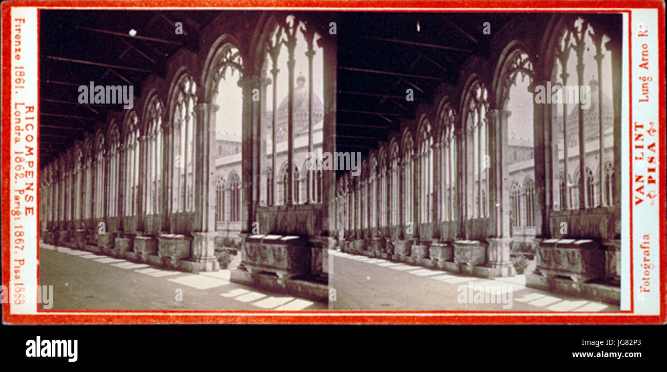 Van Lint Enrico 281829-188 9 - Pisa - Camposanto - Interno - 2 Stockfoto