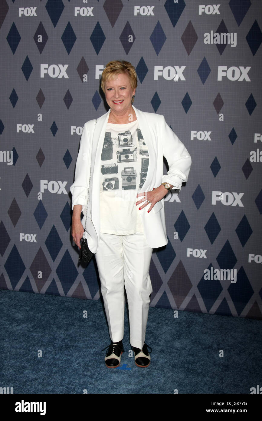 15. Januar 2016 - Pasadena, CA, USA - LOS ANGELES - JAN 15: Eve Plumb auf der FOX Winter TCA 2016 All-Star Party im Langham Huntington Hotel am 15. Januar 2016 in Pasadena, Kalifornien (Kredit-Bild: © Kay Blake über ZUMA Draht) Stockfoto