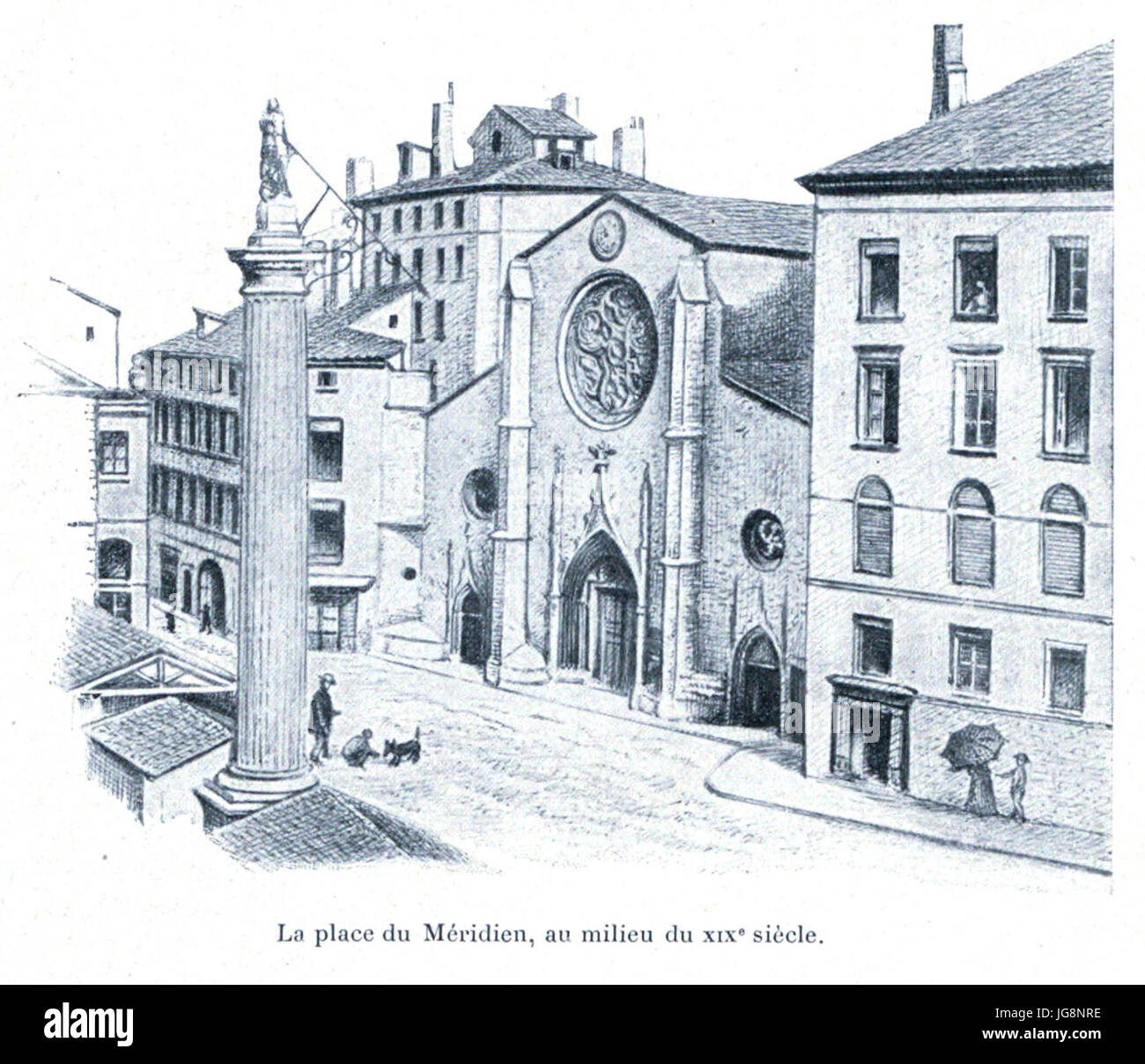Martin - Histoire des Églises et Chapelles de Lyon, 1908, Tome II 0477 Stockfoto