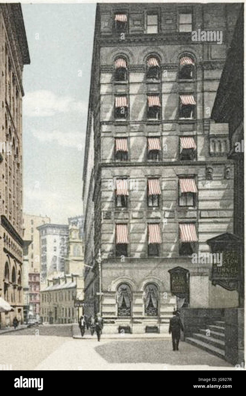 Junge s Hotel Boston Massachusetts von Detroit Publishing Co NYPL Stockfoto