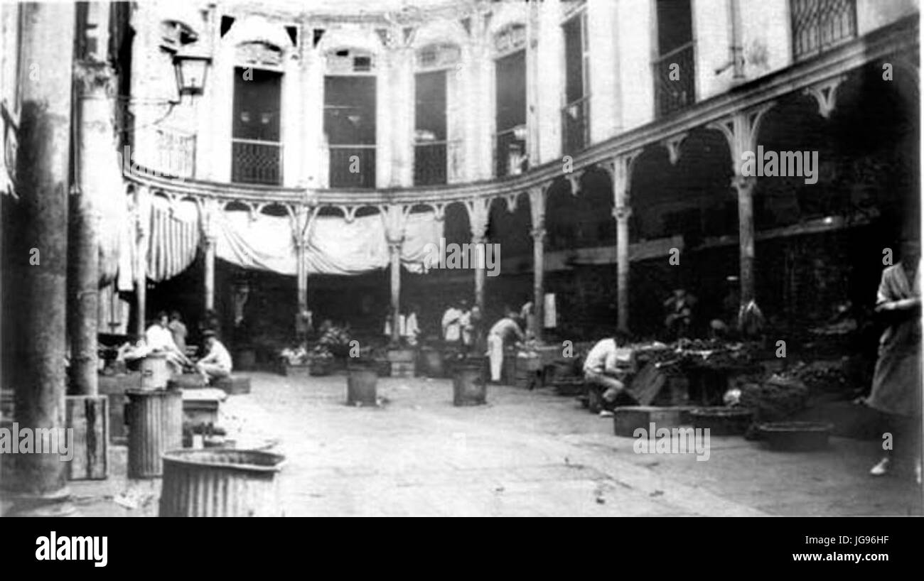 Mercado Colón Kuba 1928 Stockfoto