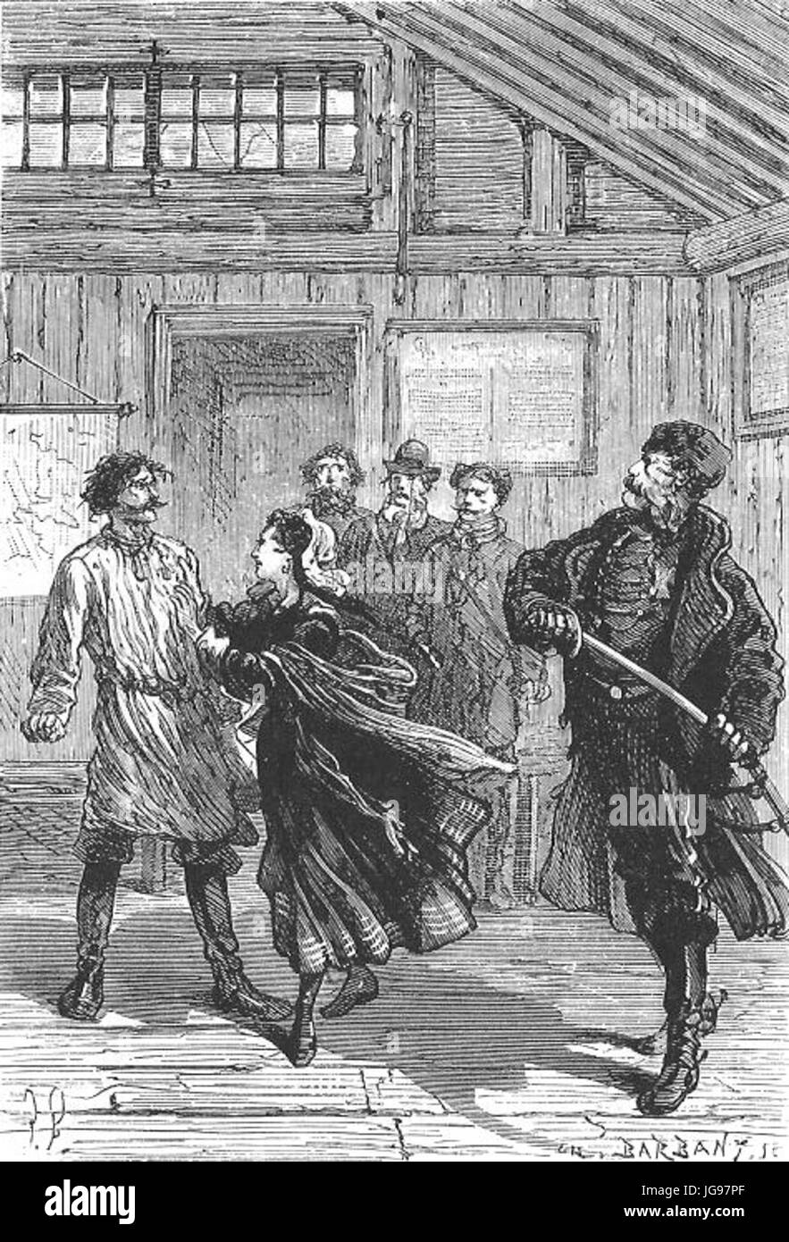 "Michael Strogoff" von Jules Férat 34 Stockfoto