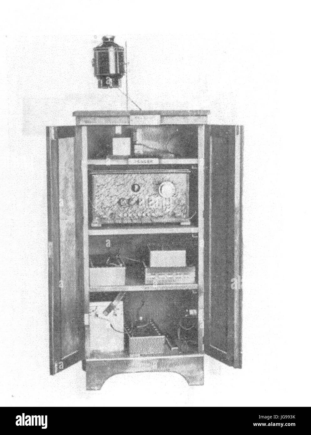 Mihály Dénes adókészüléke Stockfoto