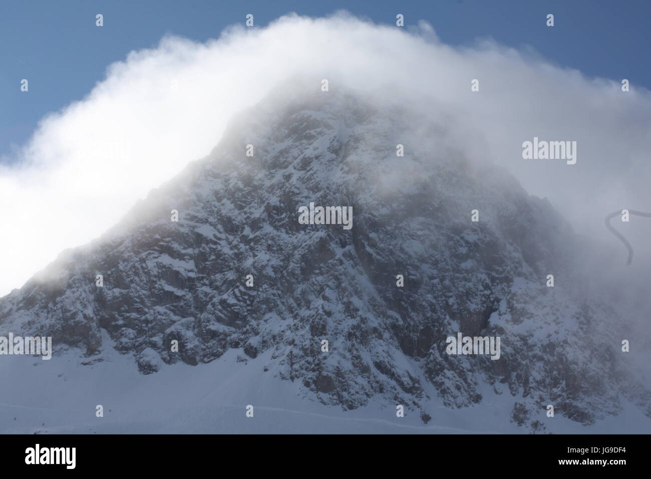 Paysage de Montagne, Tignes, Savoie, Frankreich - Berglandschaft, Tignes, Savoyen, Frankreich Stockfoto