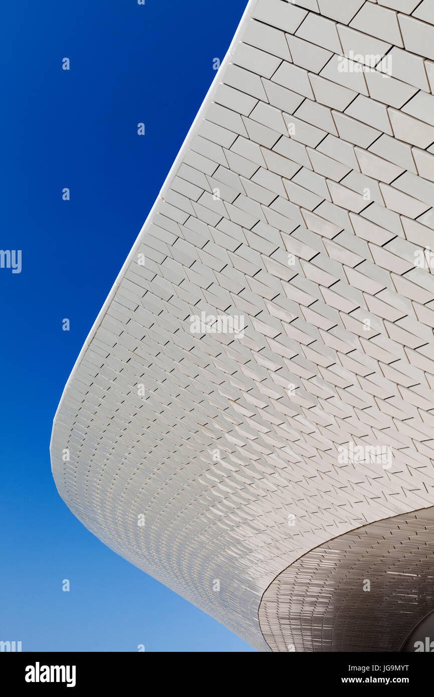 MAAT, das Museum für Kunst, Architektur und Technologie in Lissabon, Portugal. Stockfoto