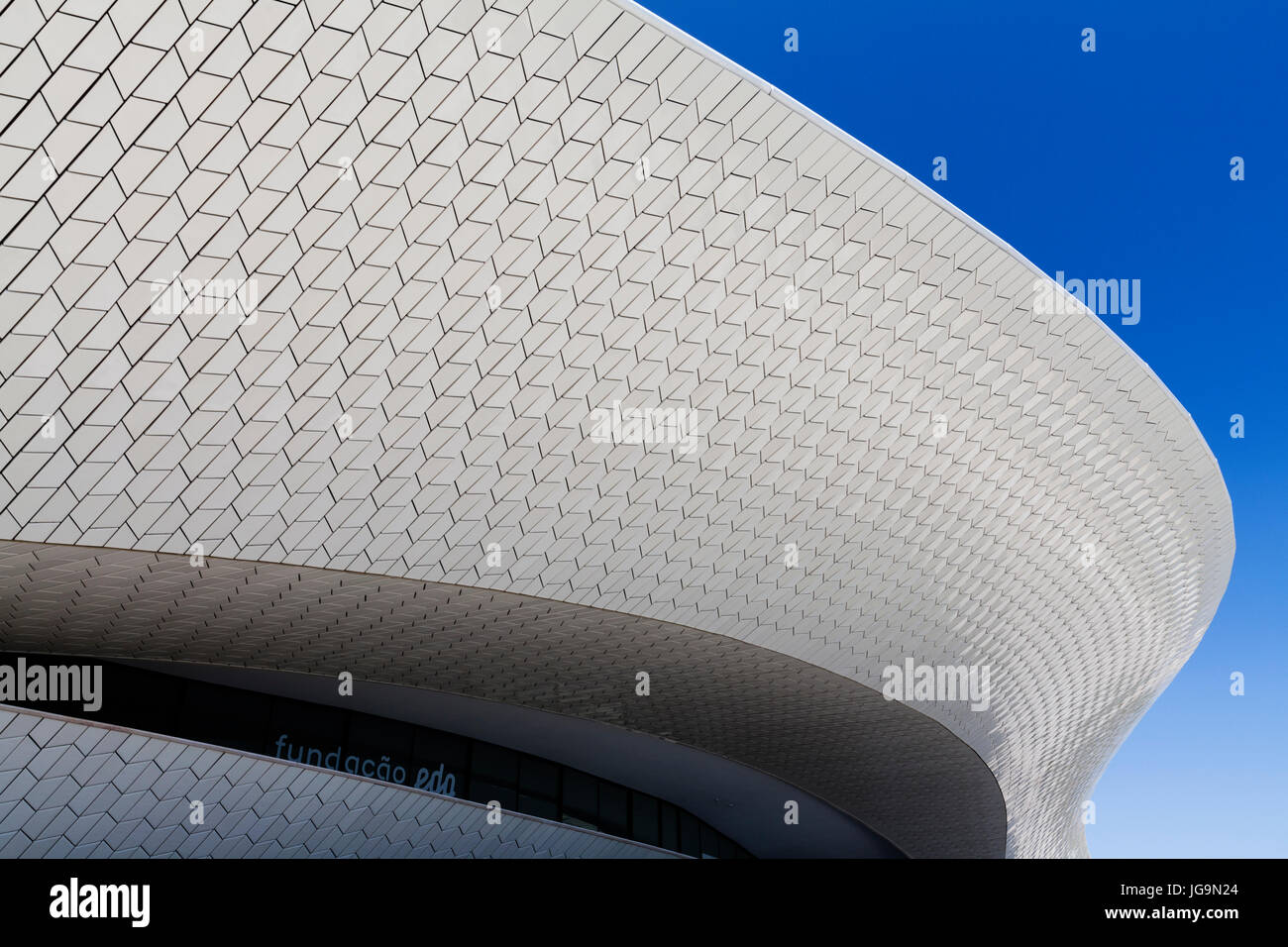 MAAT, das Museum für Kunst, Architektur und Technologie in Lissabon, Portugal. Stockfoto