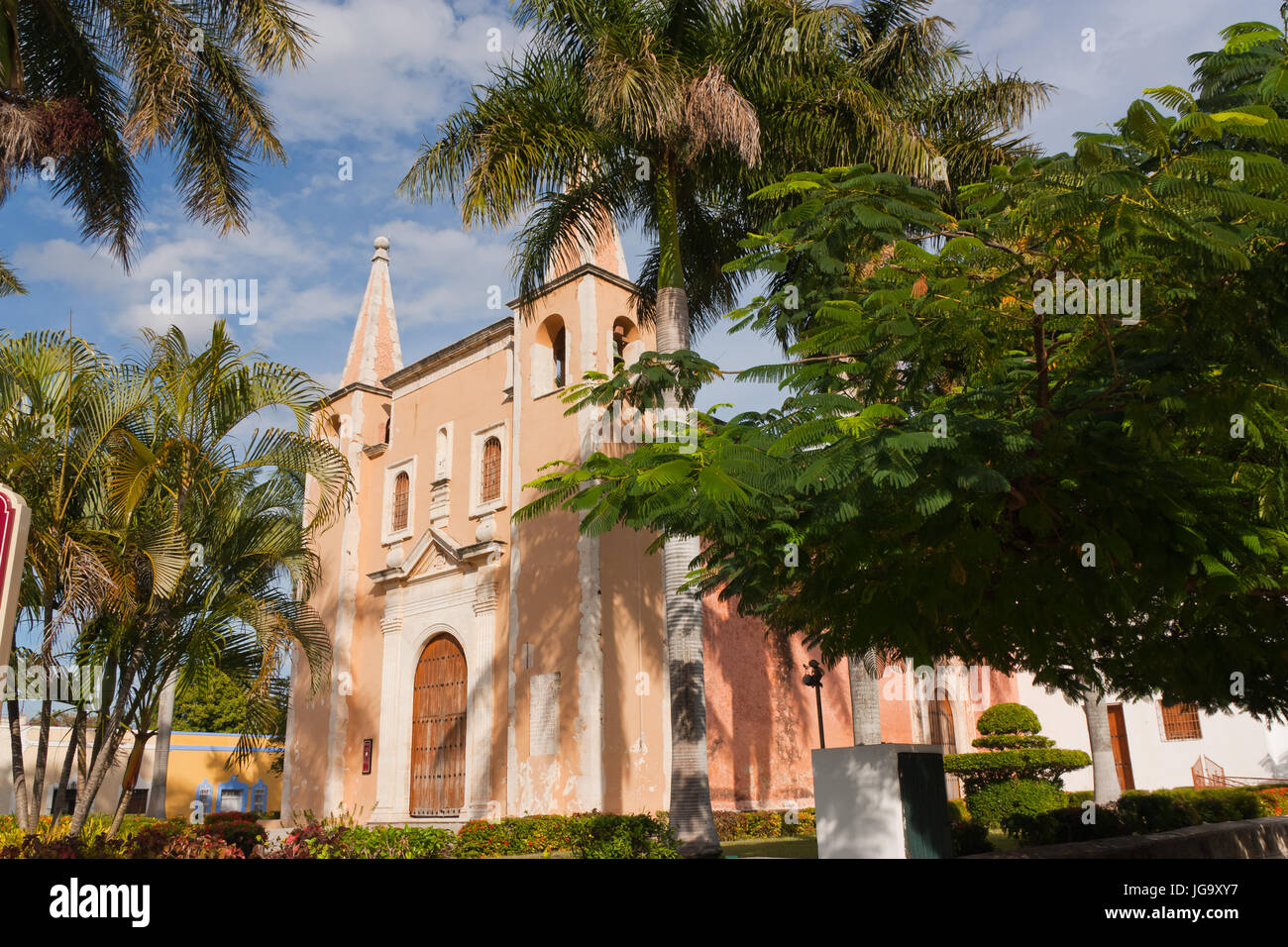 Die Kirche Santa Ana in Merida, Yucatan, Mexiko Stockfoto