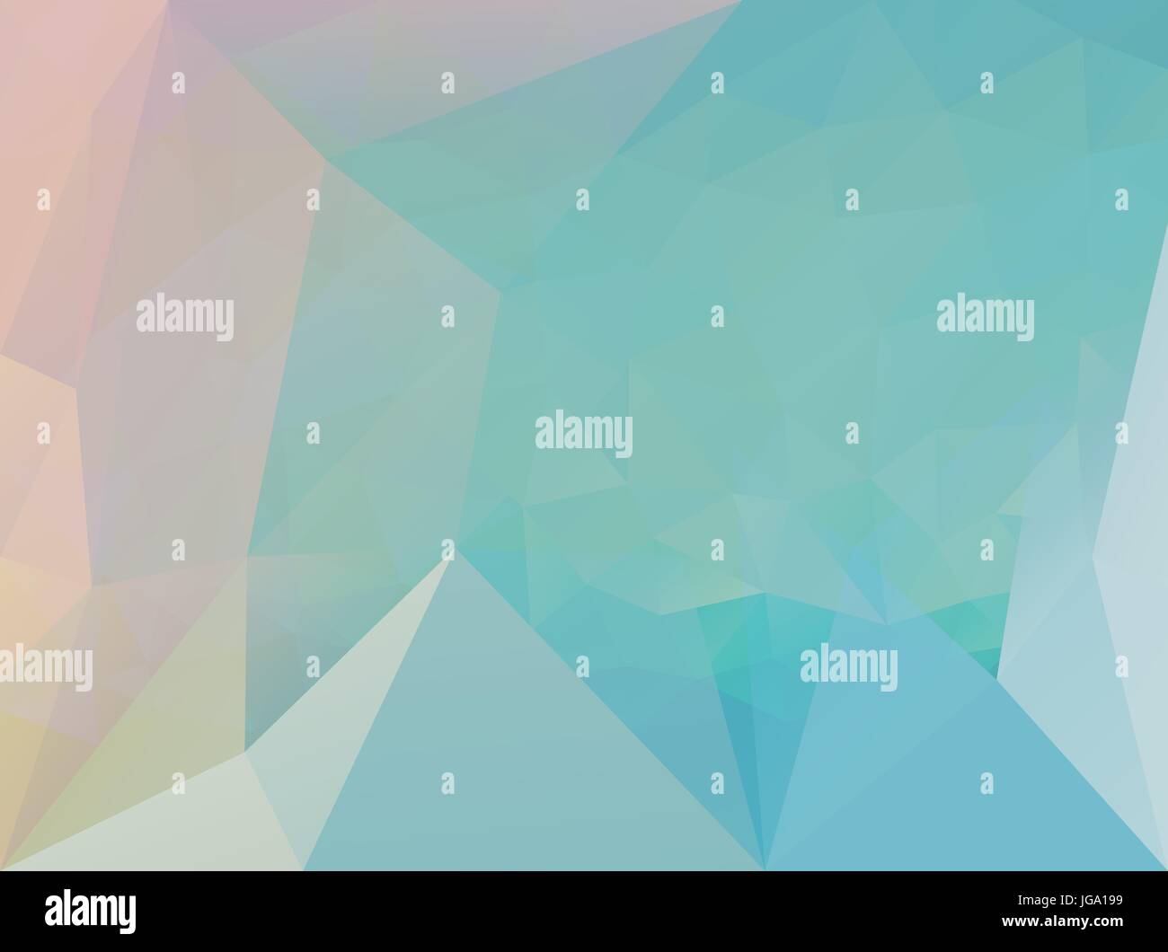 Blaue Dreieck-Muster Stock Vektor