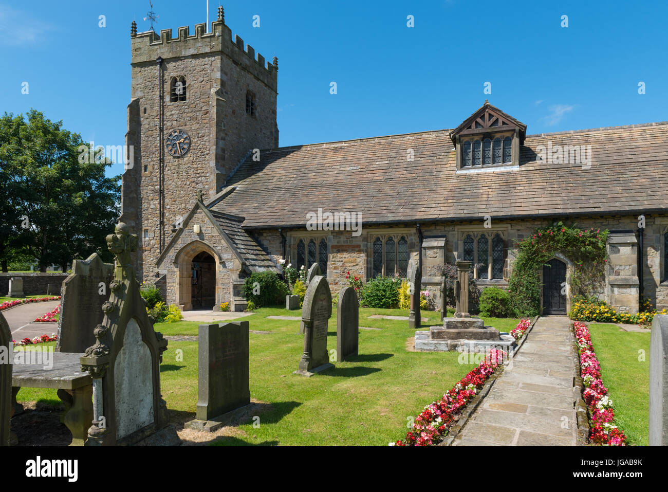 Bartholomäus anglikanische Gemeinde Kirche Chipping Stockfoto