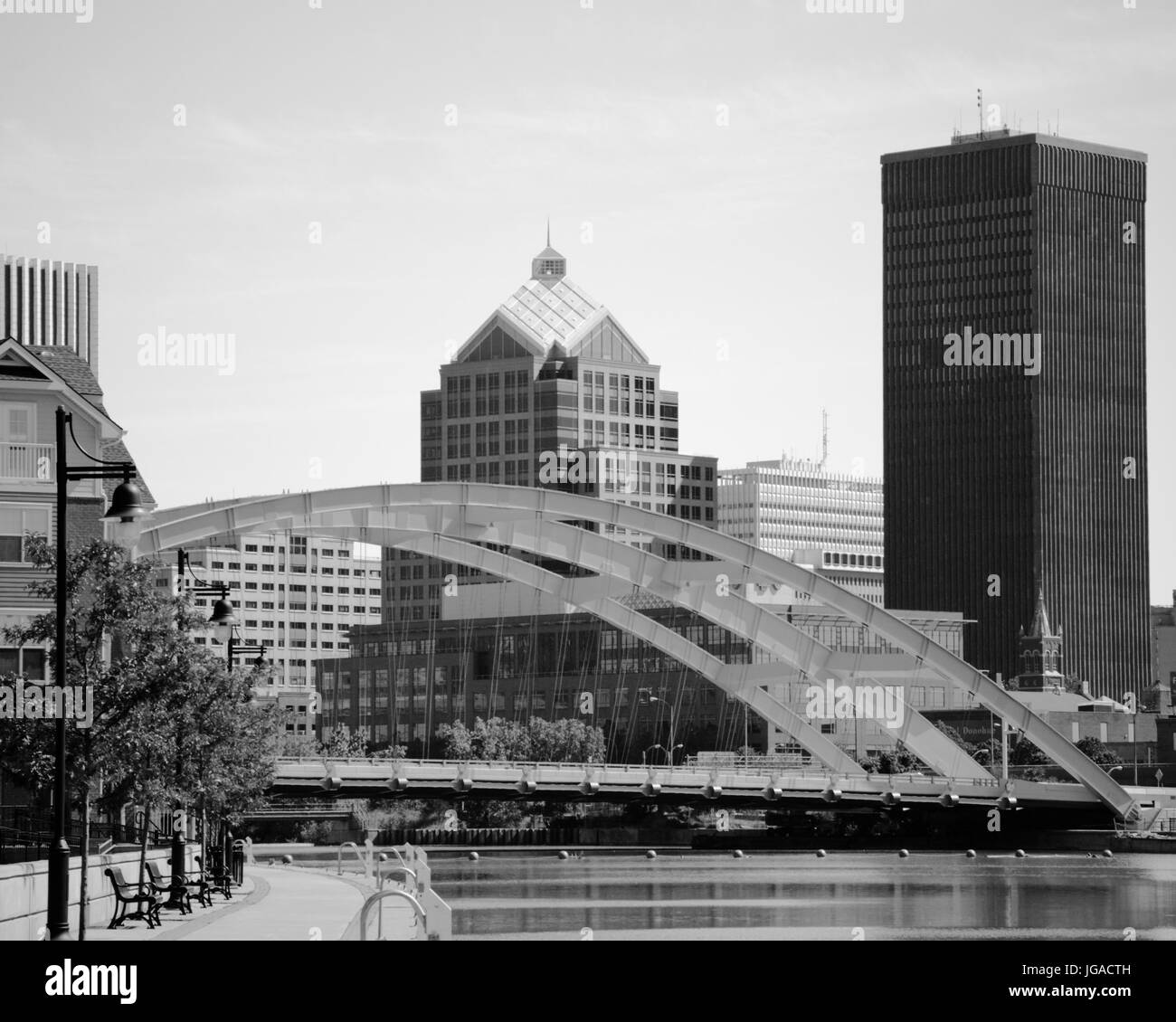 Frederick Douglass - Susan B. Anthony Memorial Bridge Stockfoto