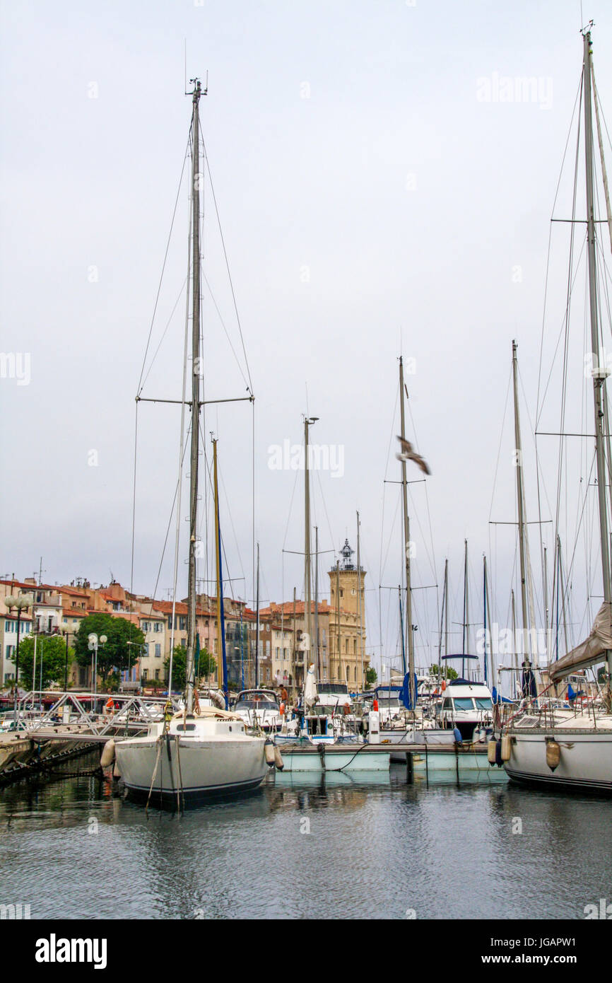 Le Port De La Ciotat, Côte d ' Azur, Frankreich - La Ciotat harbour, Côte d ' Azur, Frankreich Stockfoto