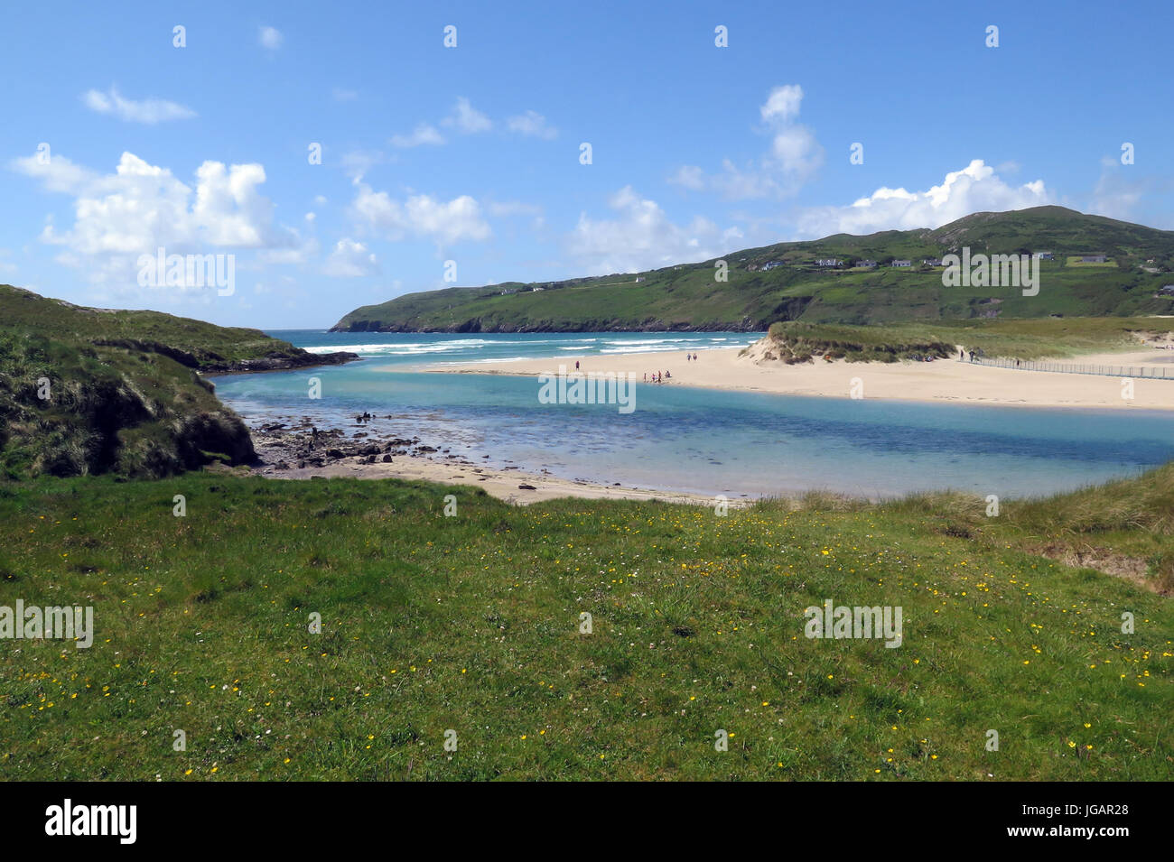 Barleycove Strand, (Schull), Irland, IE Stockfoto