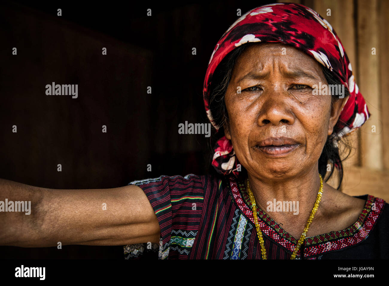 Myanmar, Chin-Staat Stockfoto