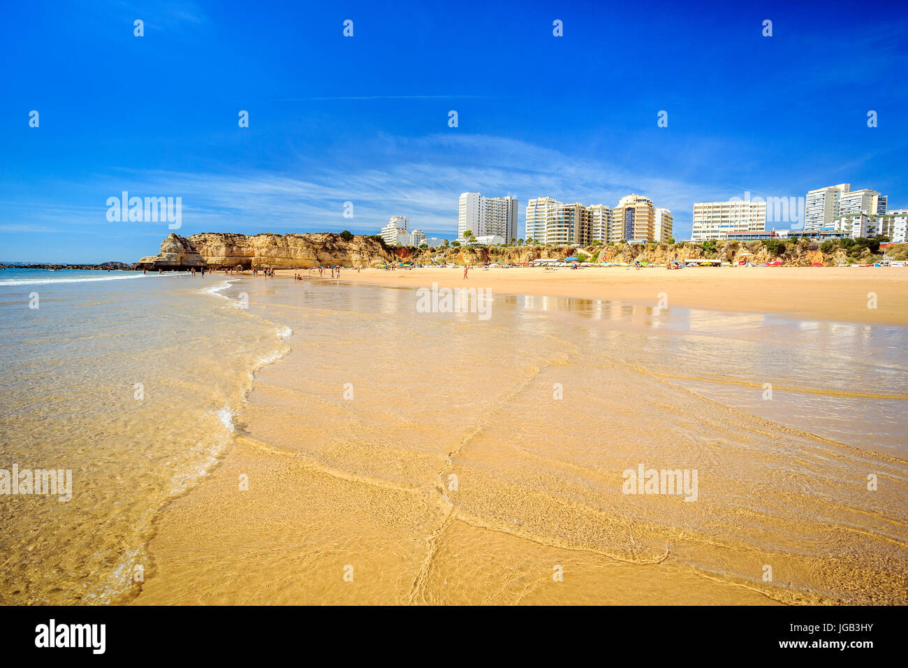 Praia da Rocha in Portimao, Algarve, Portugal Stockfoto