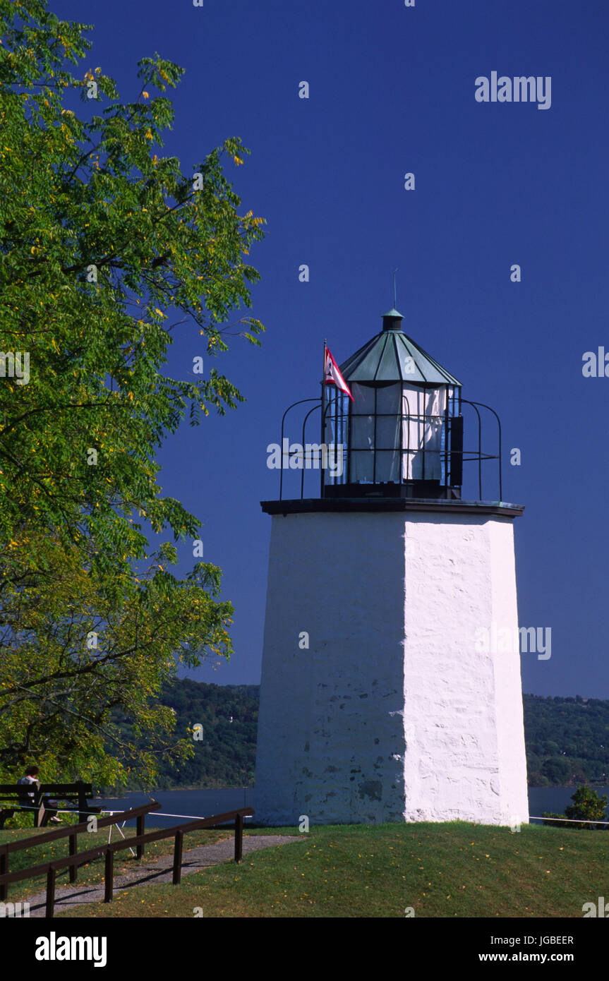 Stony Point Lighthouse, Stony Point Battlefield State Historic Site, New York Stockfoto