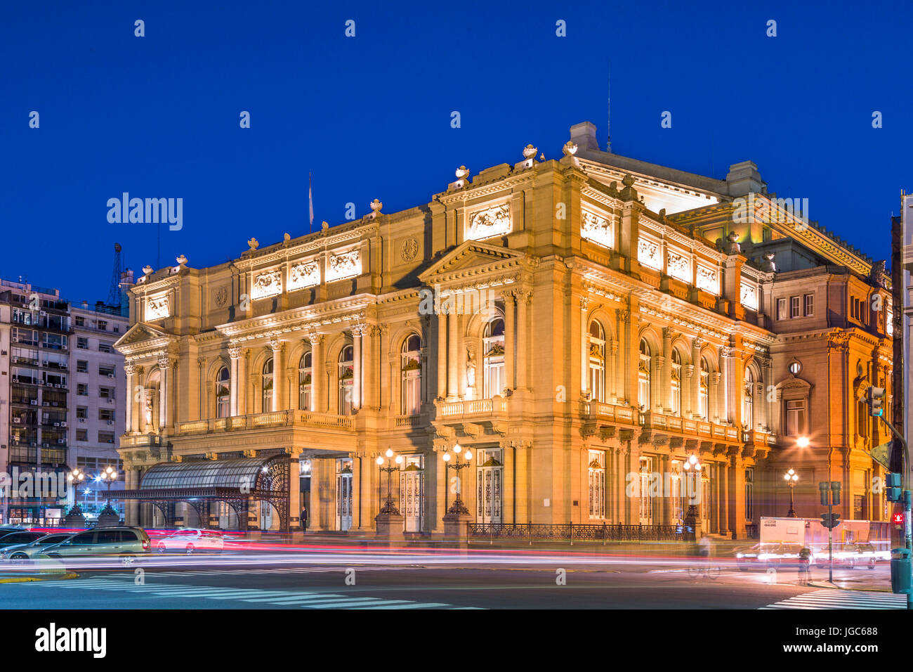 Teatro Colón, Buenos Aires, Argentinien, Südamerika Stockfoto