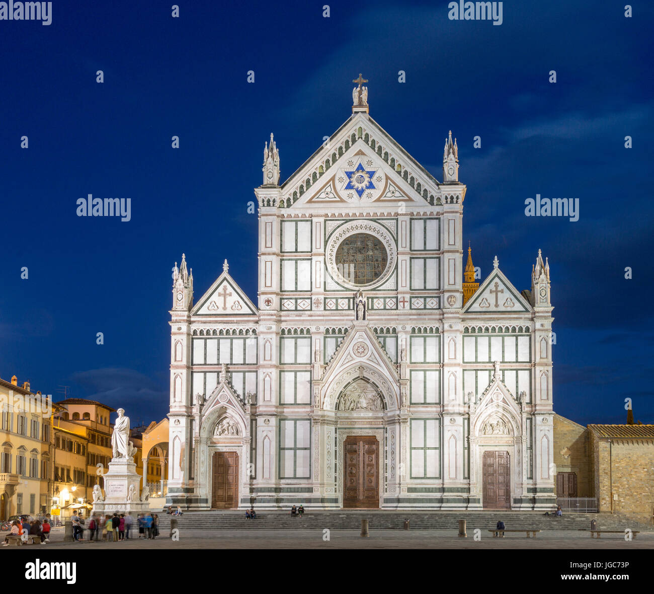 Basilica di Santa Croce di Firenze, Florenz, Toskana, Italien