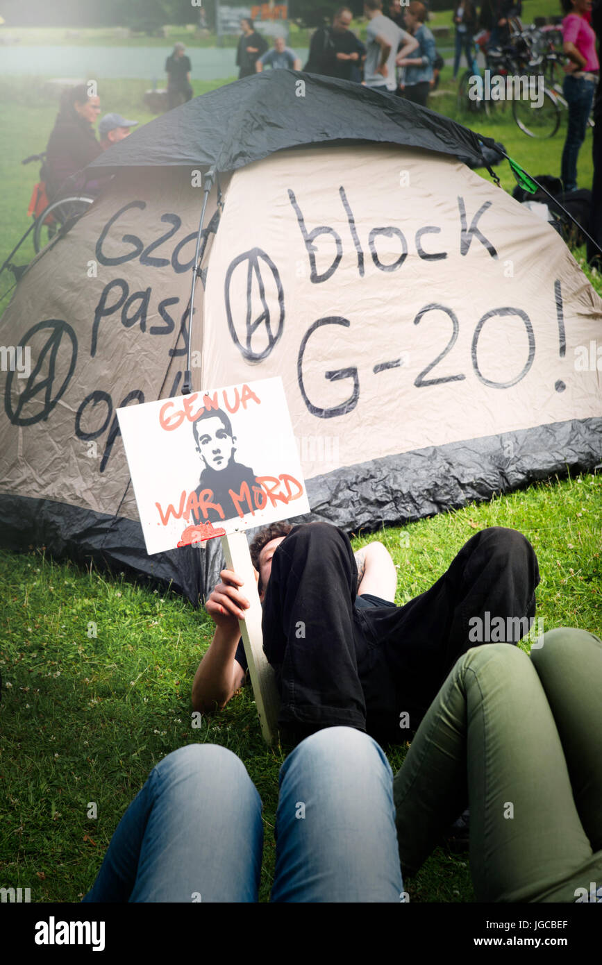 Speel In - G20 Stockfoto