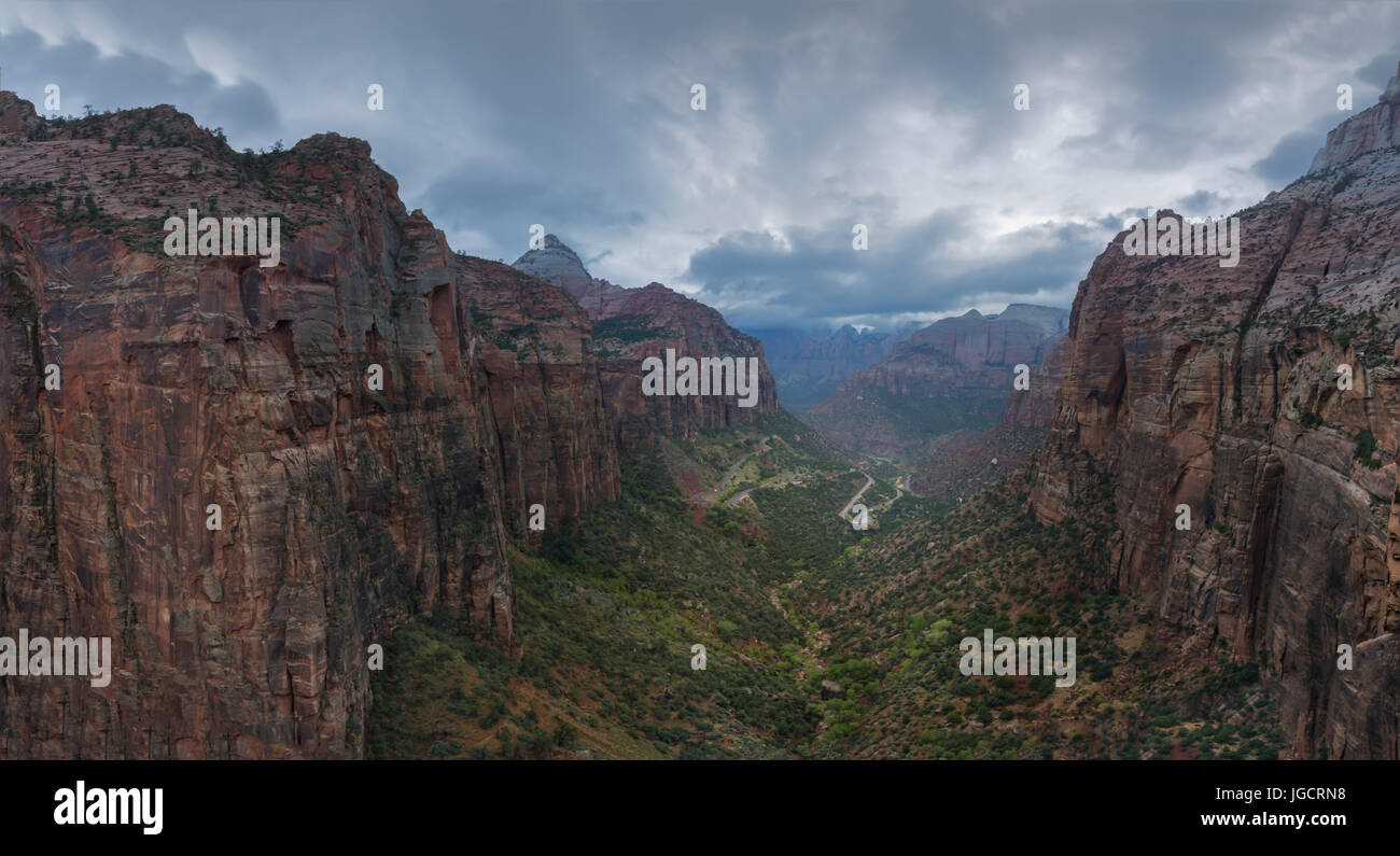Canyon, Zion National Park, Utah, Usa Stockfoto