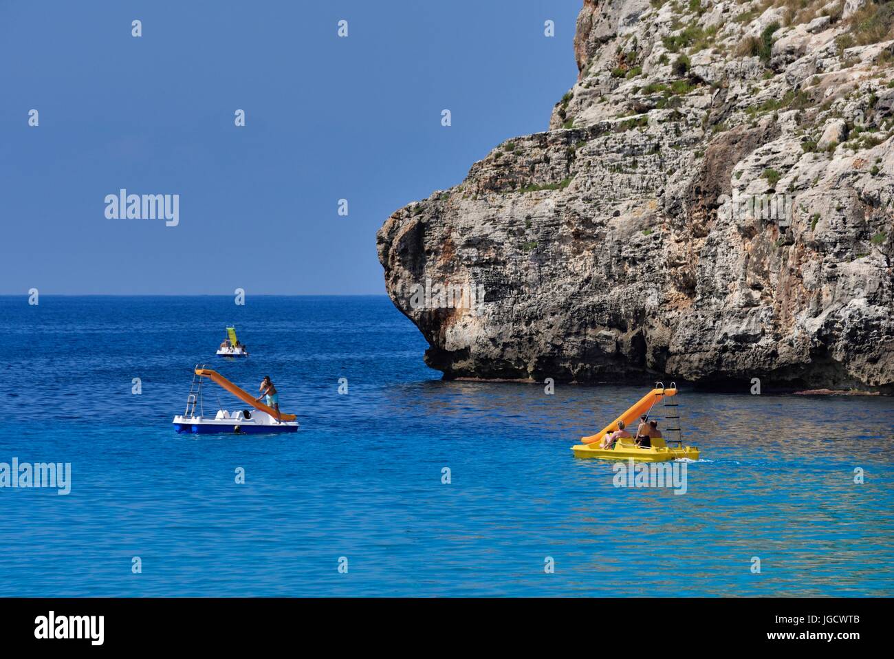 Pedalo Stockfoto