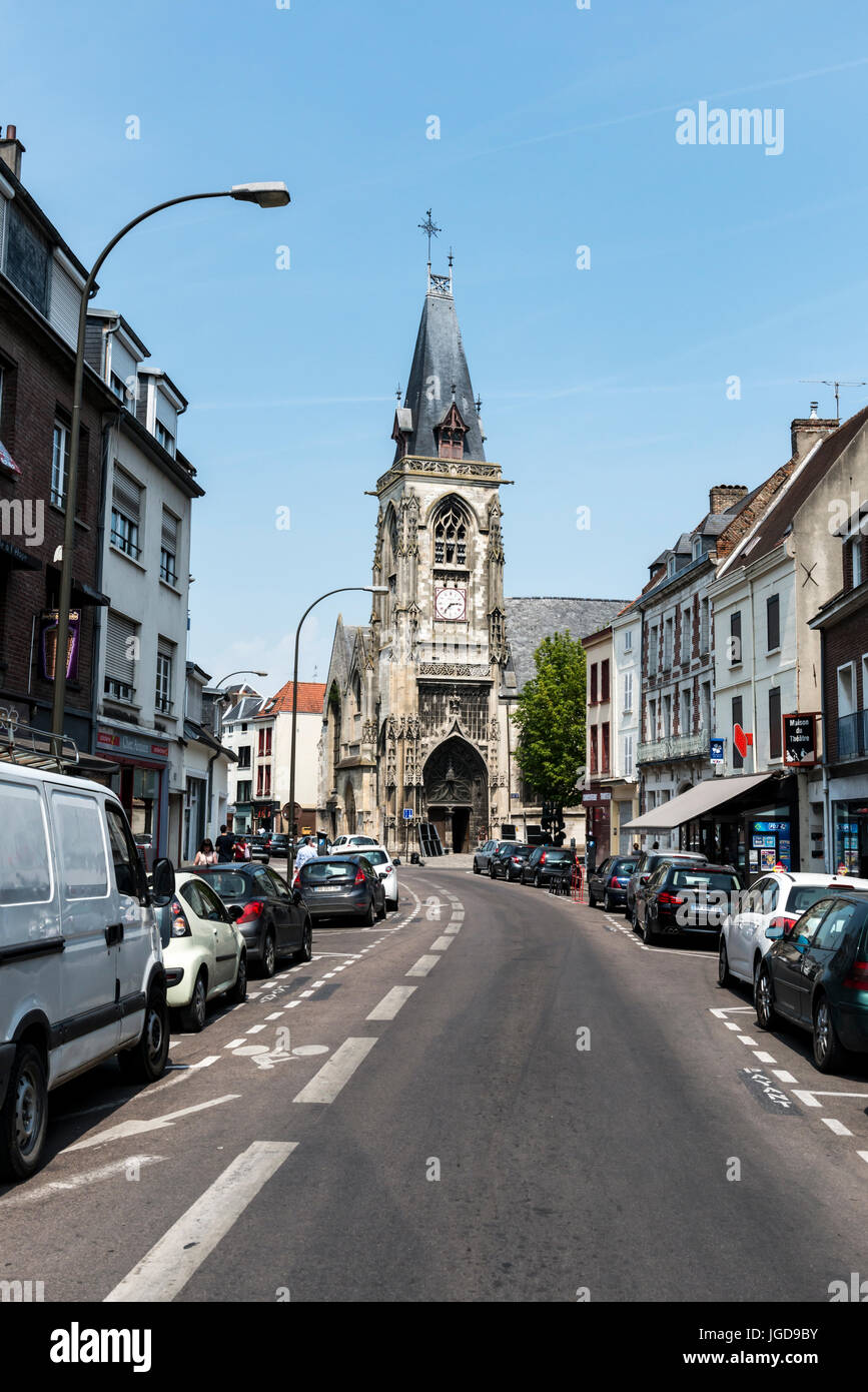 Kirche Saint-Leu, Amiens Stockfoto