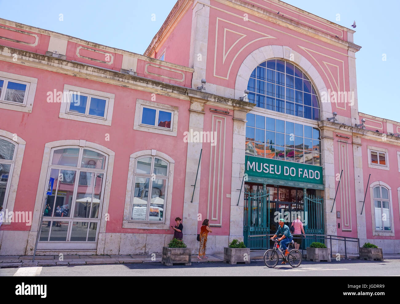 Fadomuseum in Lissabon - sehr beliebt in Portugal - Lissabon - PORTUGAL-2017 Stockfoto