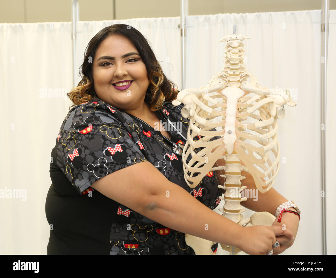 Weiblich-Krankenschwester Stockfoto