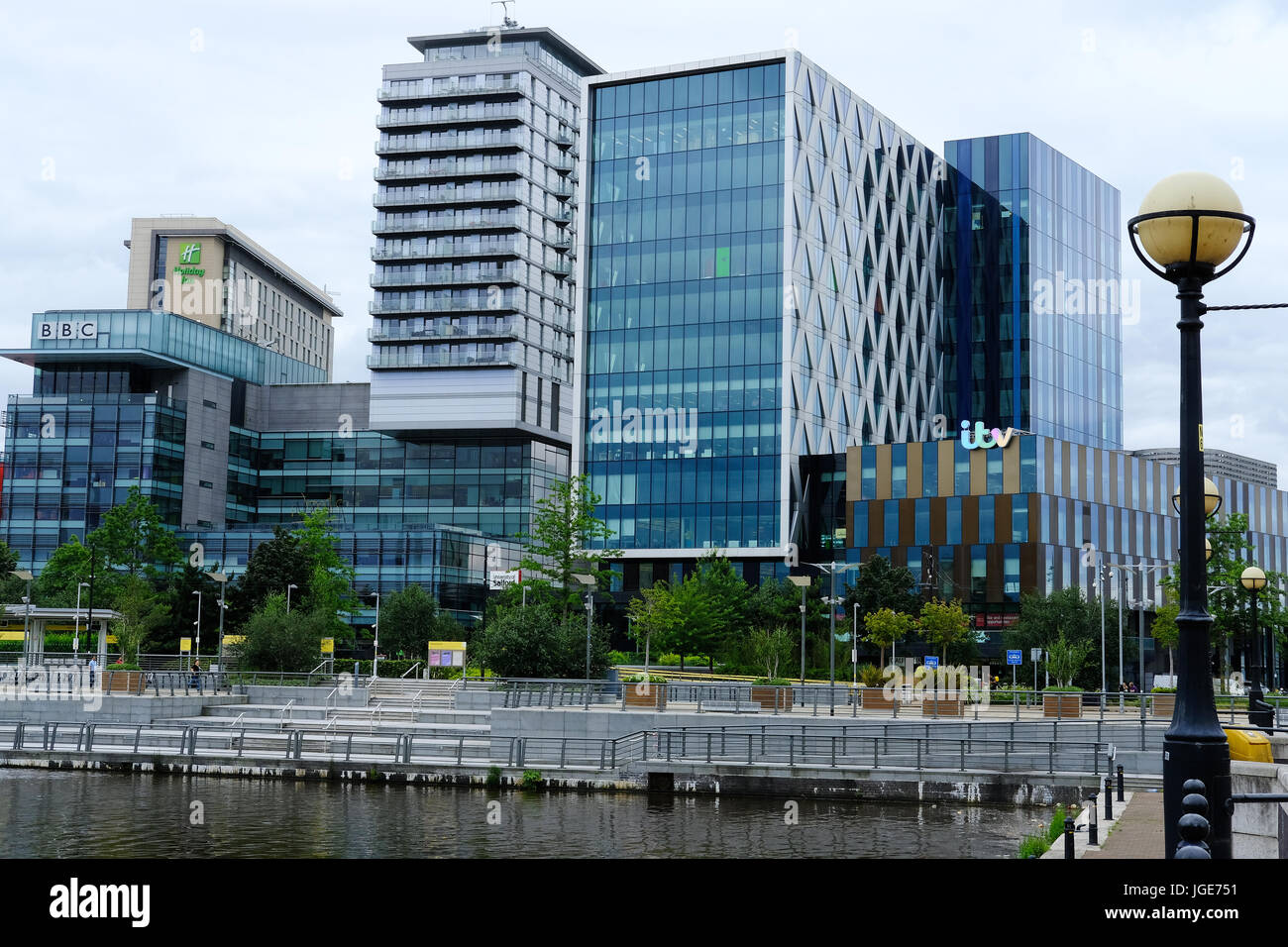 Das Lowry salford mediaCityUK Stockfoto