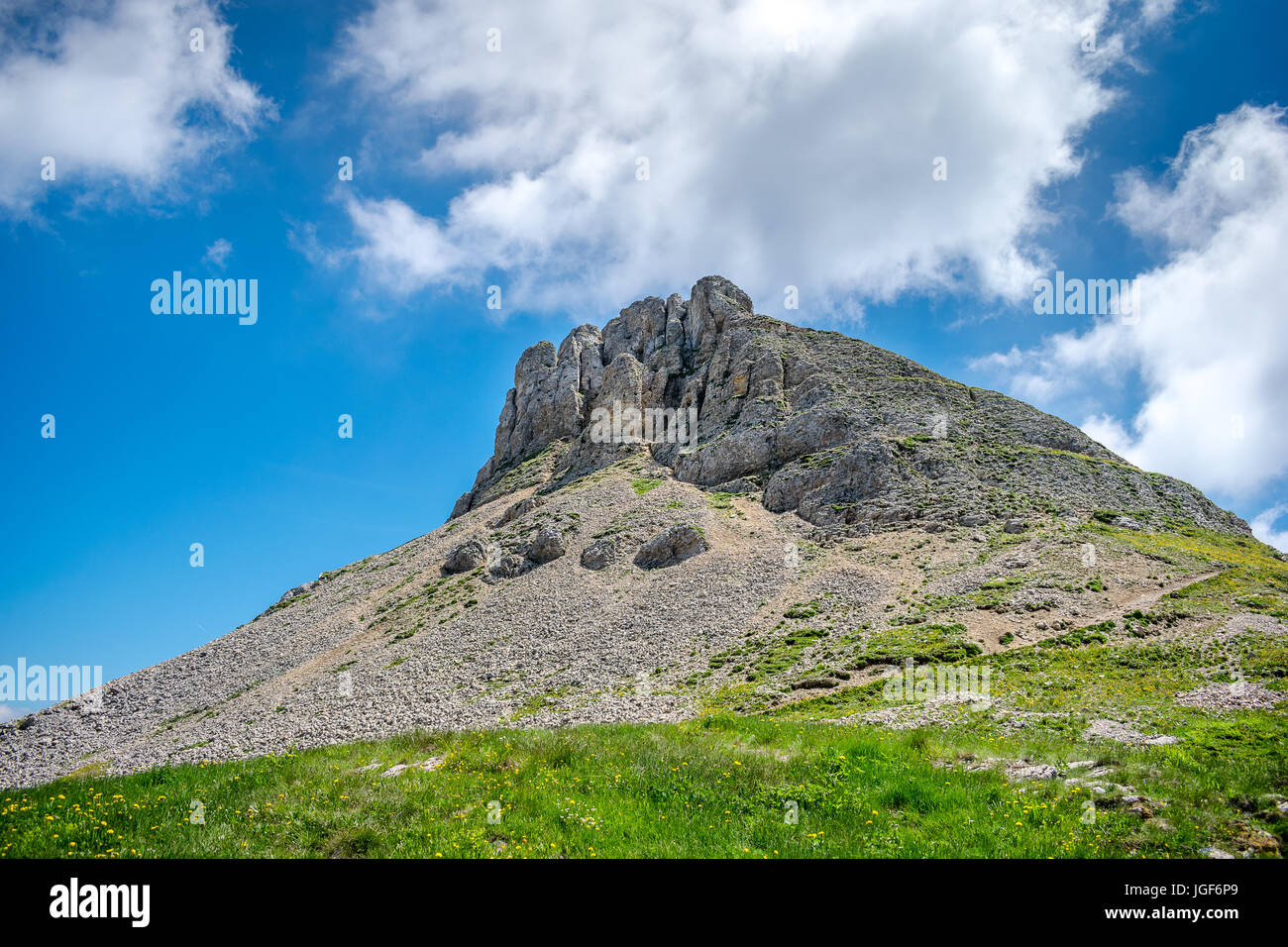 Dolomiten, Monte Bondone, Italien Stockfoto