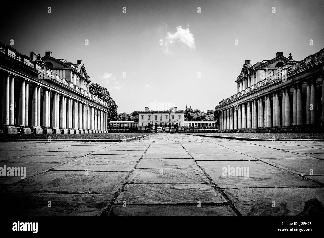 Greenwich College Stockfoto
