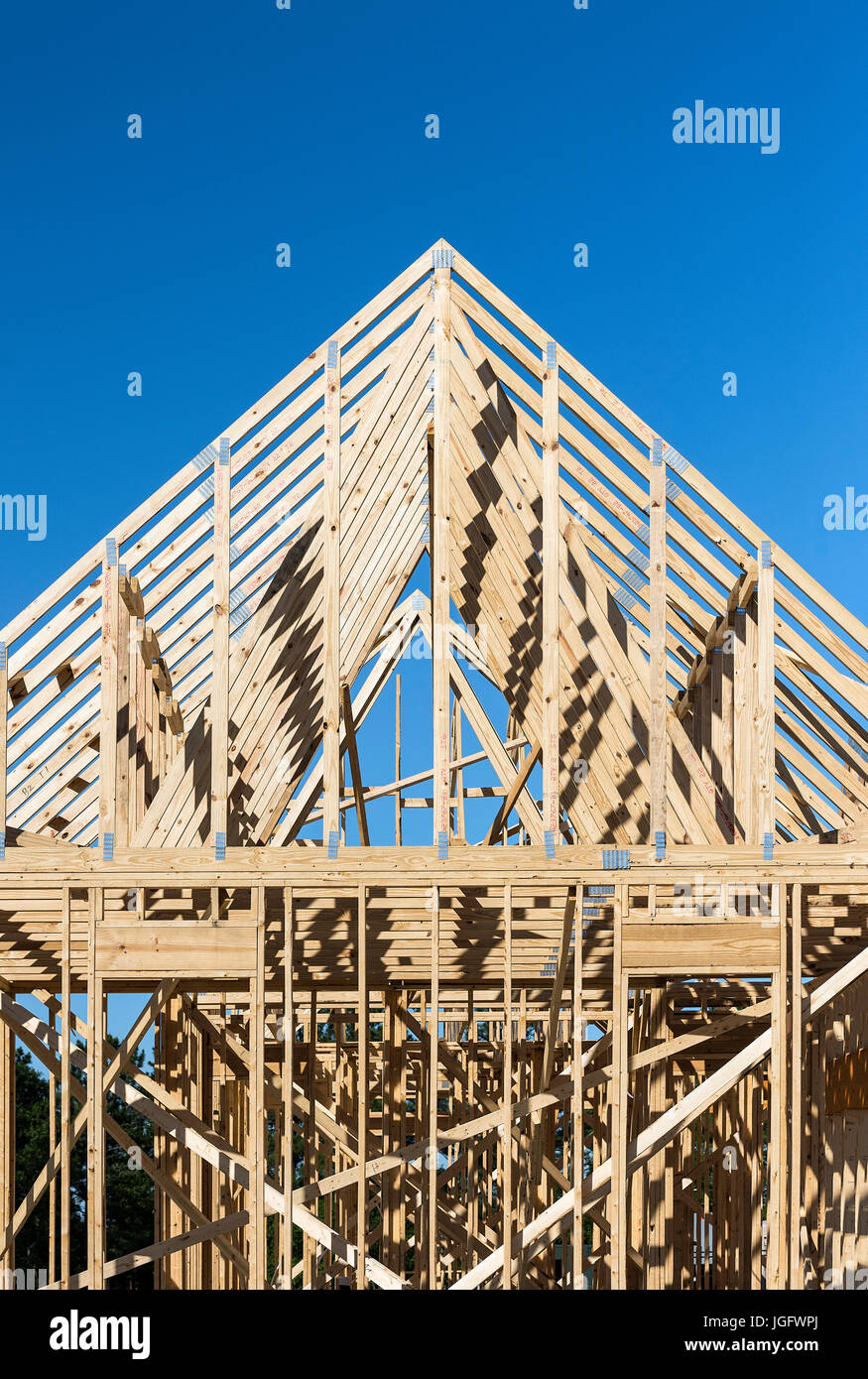 Neue Bau-Haus-Rahmen. Stockfoto