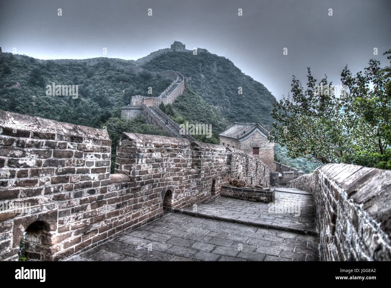 Great Wall Of China Jinshanling Stockfoto