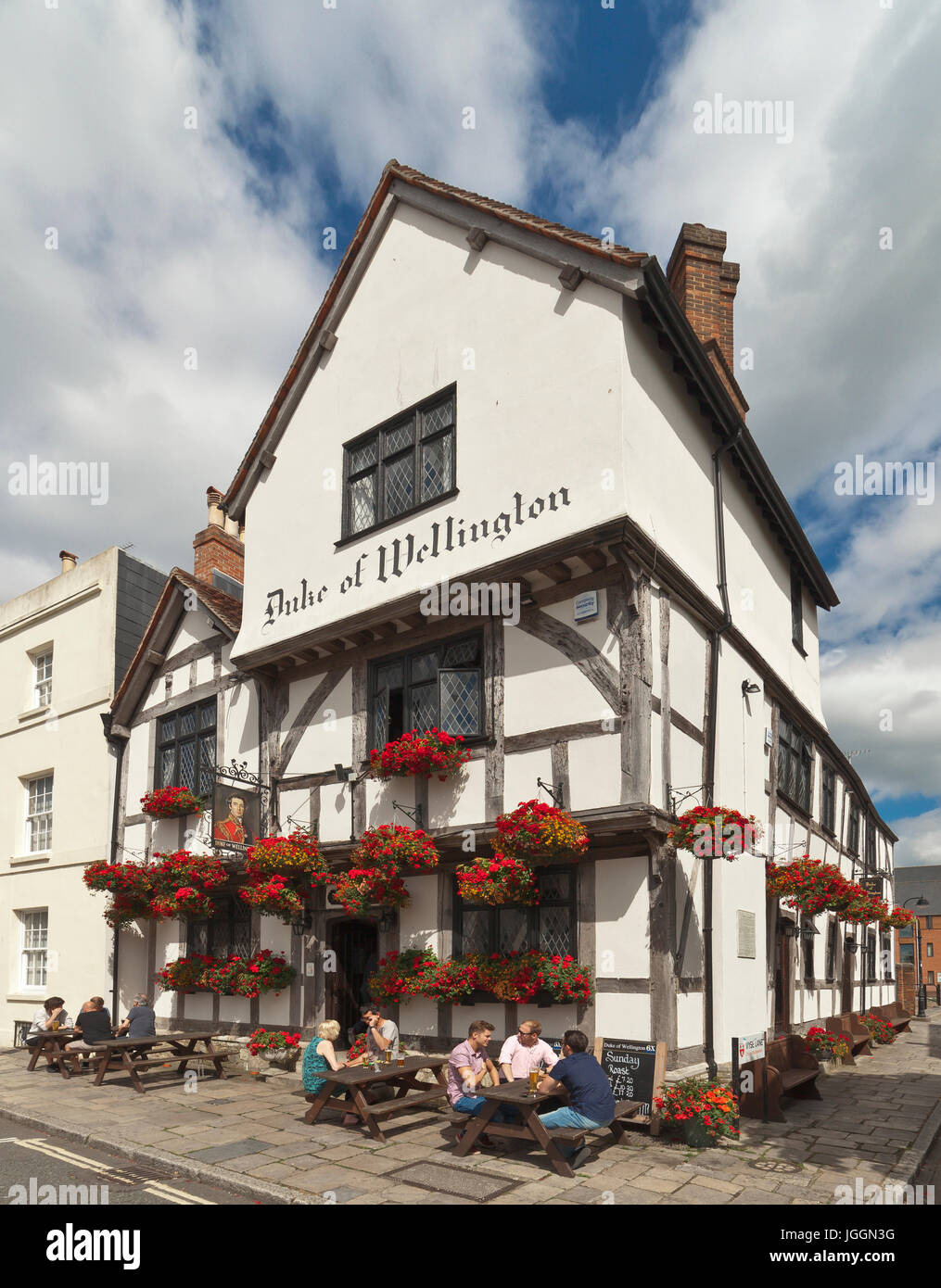 Das Duke of Wellington Public House, Southampton. Stockfoto