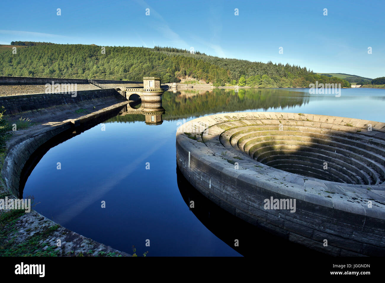 Ladybower Reservoir, Derbyshire, UK Stockfoto