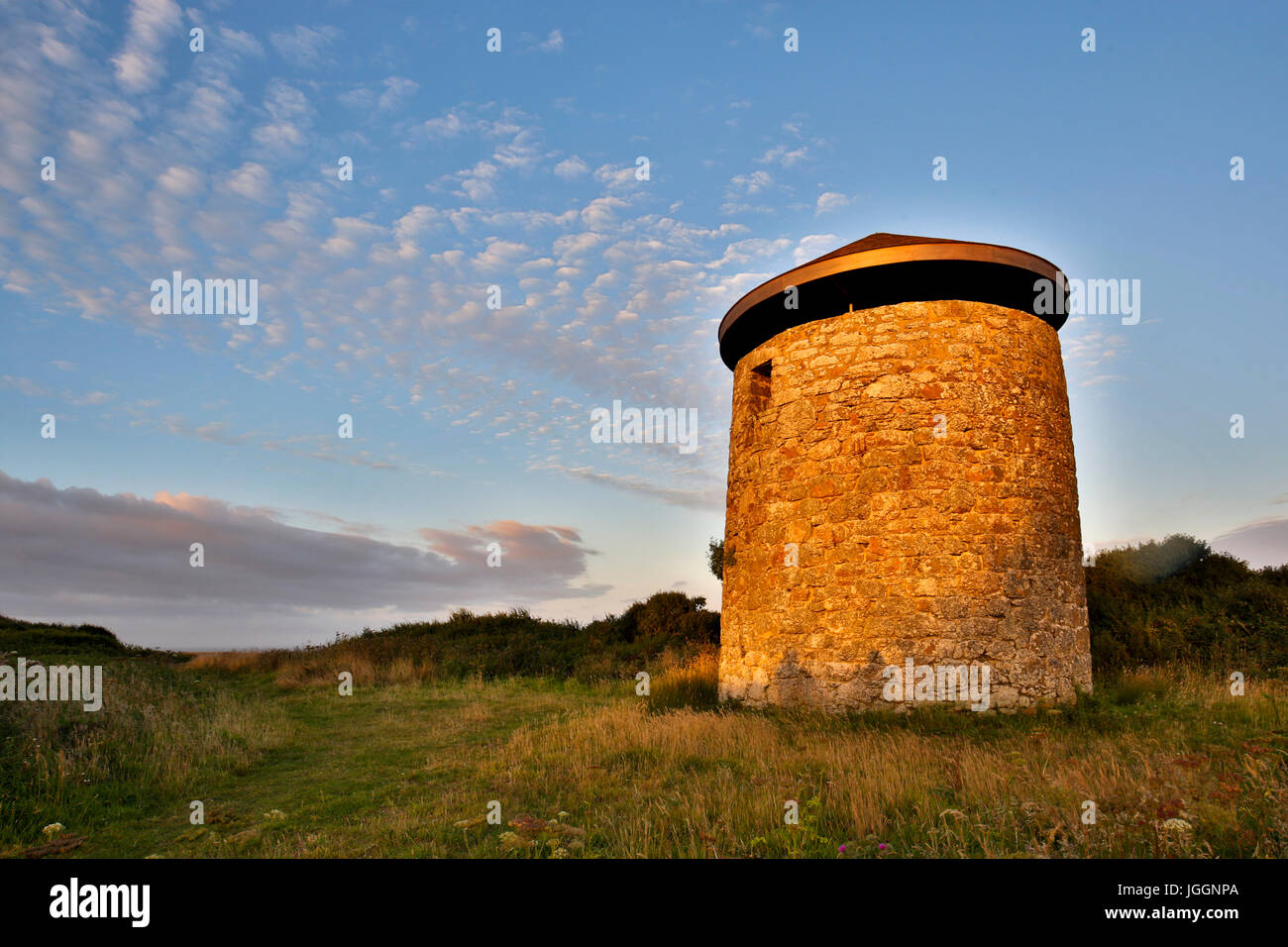 Windmill Farm; Cornwall; UK Stockfoto
